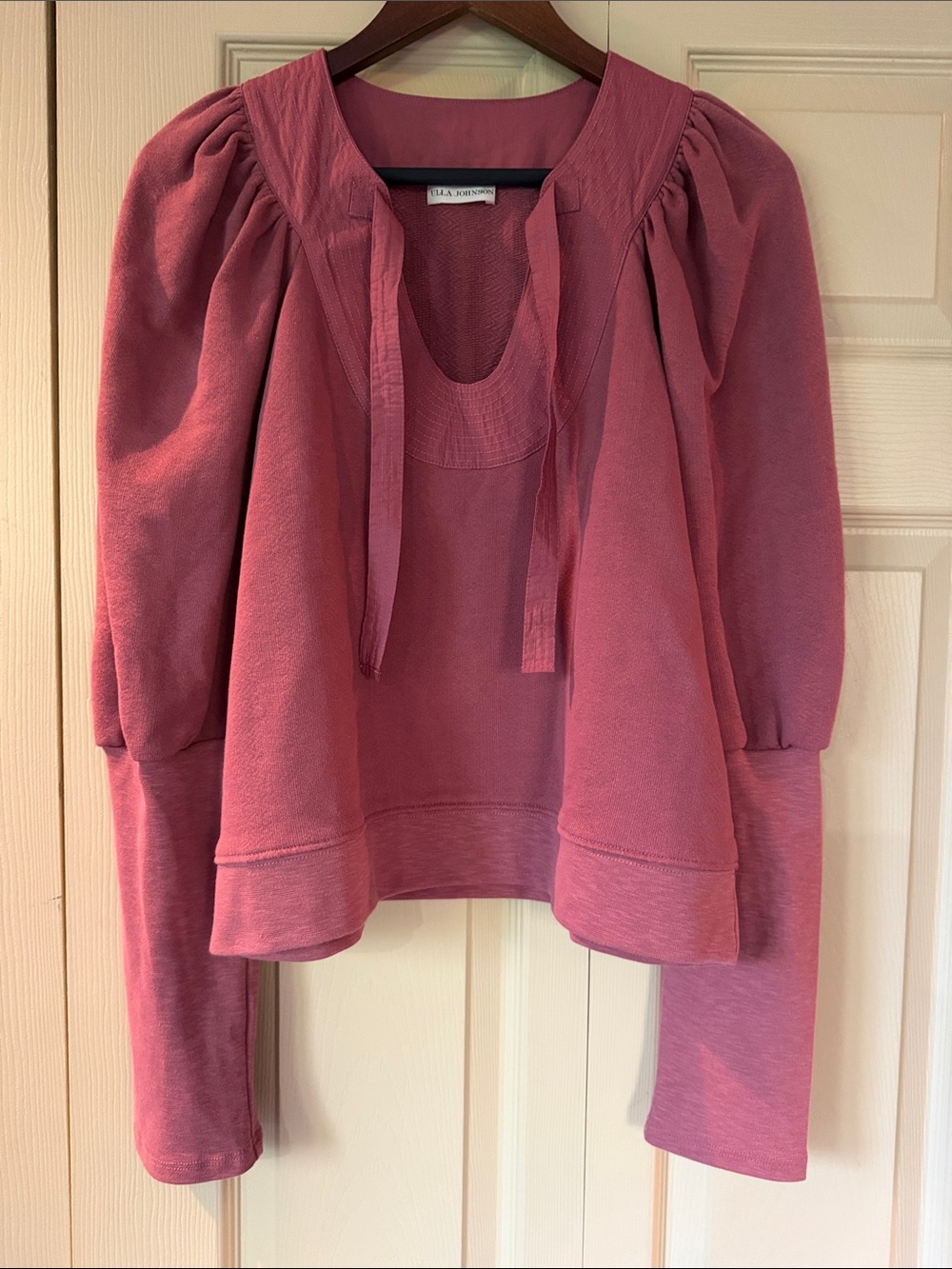 Ulla Johnson Sweatshirt Top Size XL Pink
